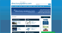 Desktop Screenshot of directoryspiders.com
